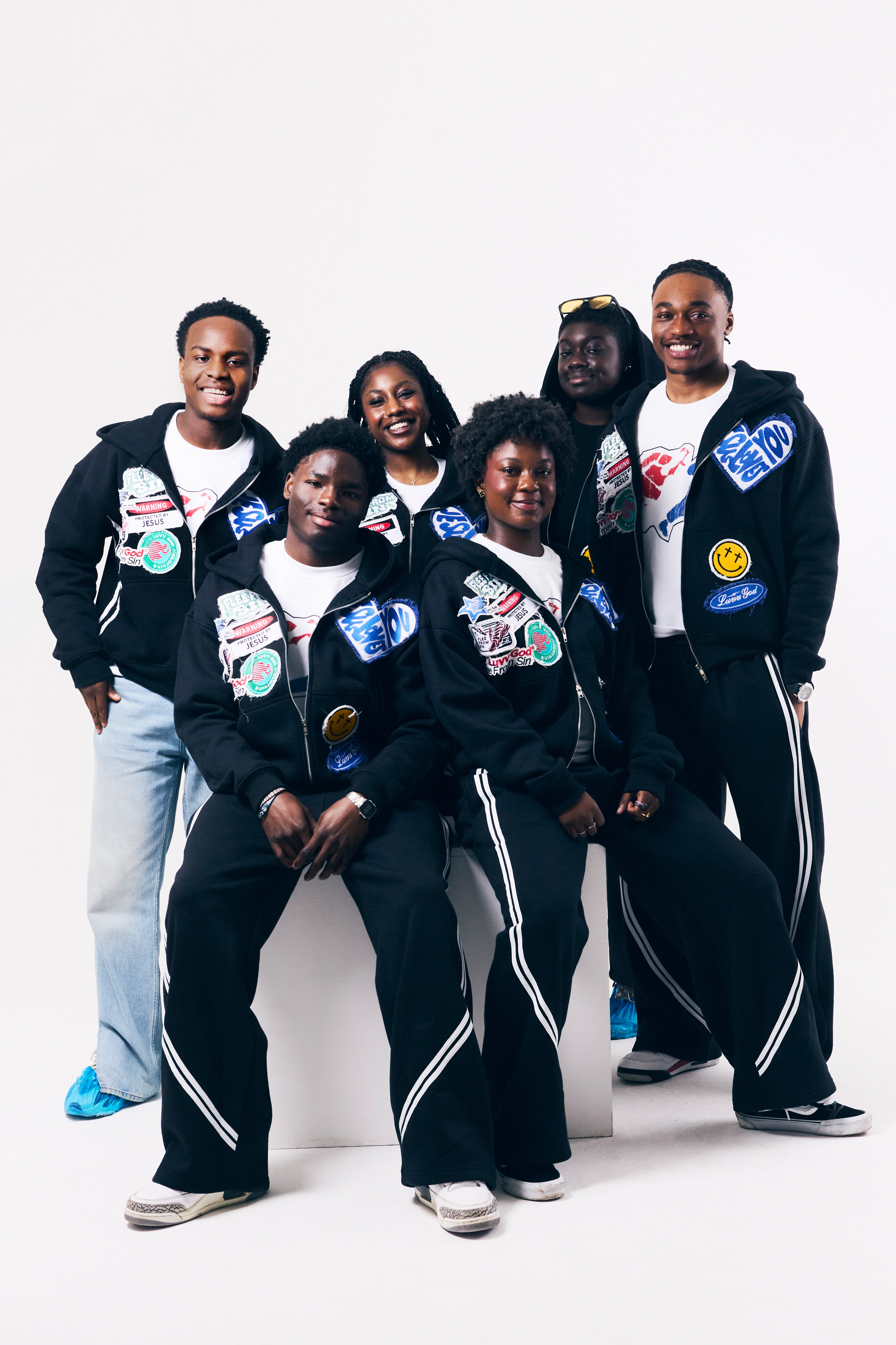 Patchwork Logo Sweatsuit